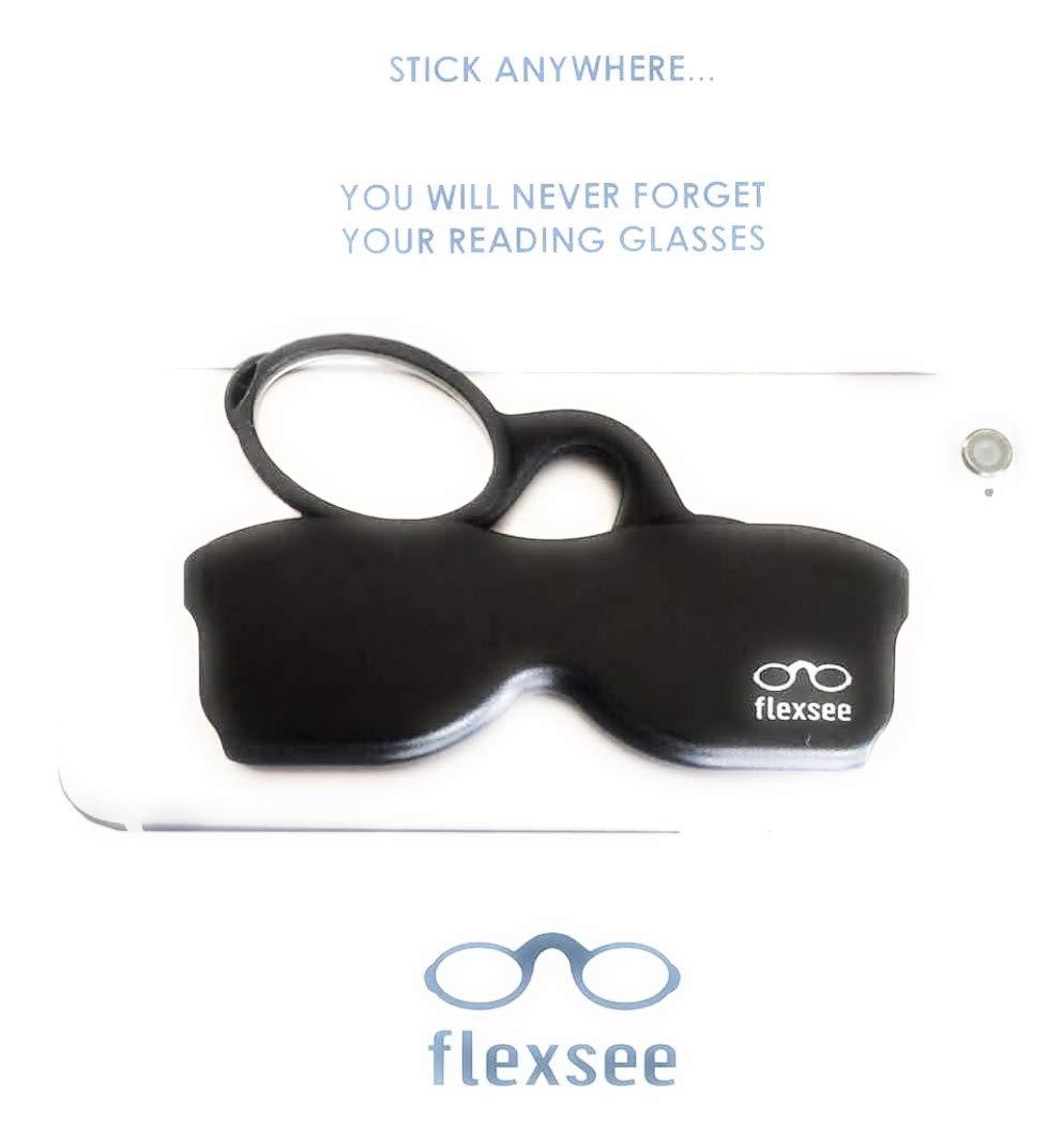Flexsee Flexsee High Quality Reading Glasses (+1.0, Black)