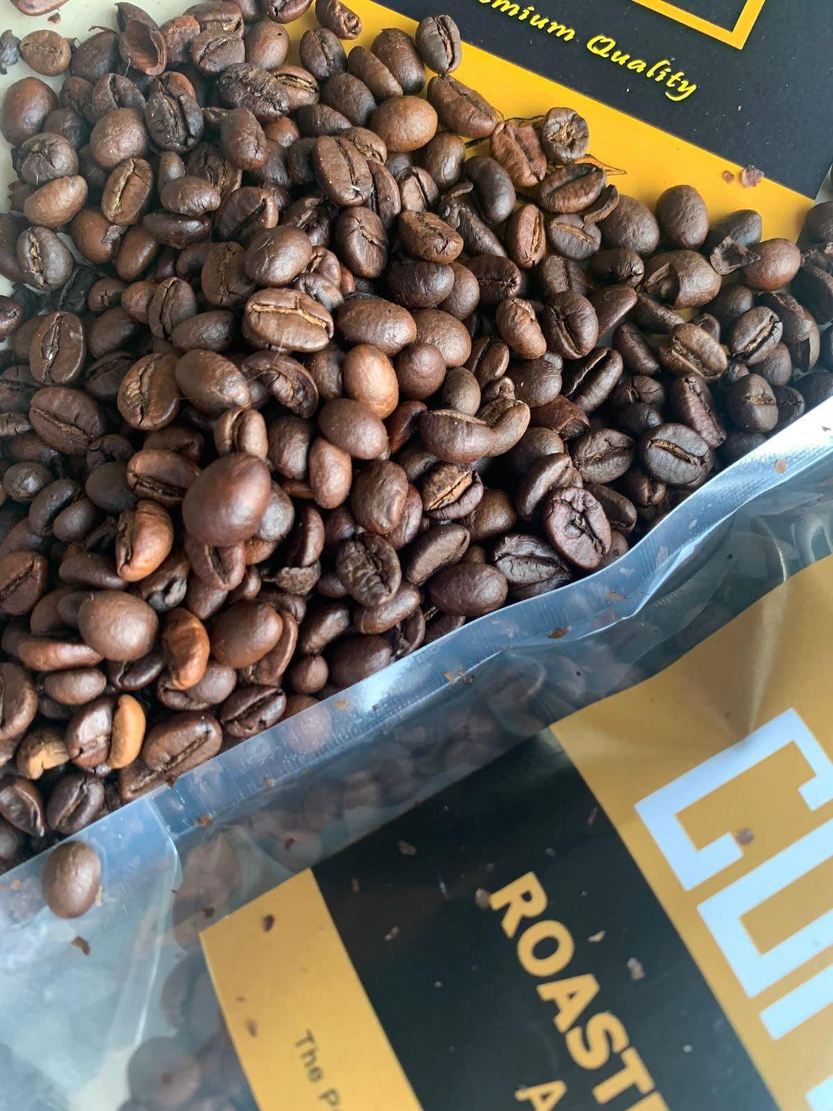 Generic GreenLife Whole Bean Coffee - Custom Roast - AA\' Grade -2 * 250g (Dark Roast) Pack of 2