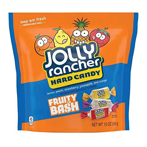 Jolly Ranche Jolly Rancher Hard Candy Lemon, Peach, Strawberry, Pineapple, & Orannge Fruity Bash 368g