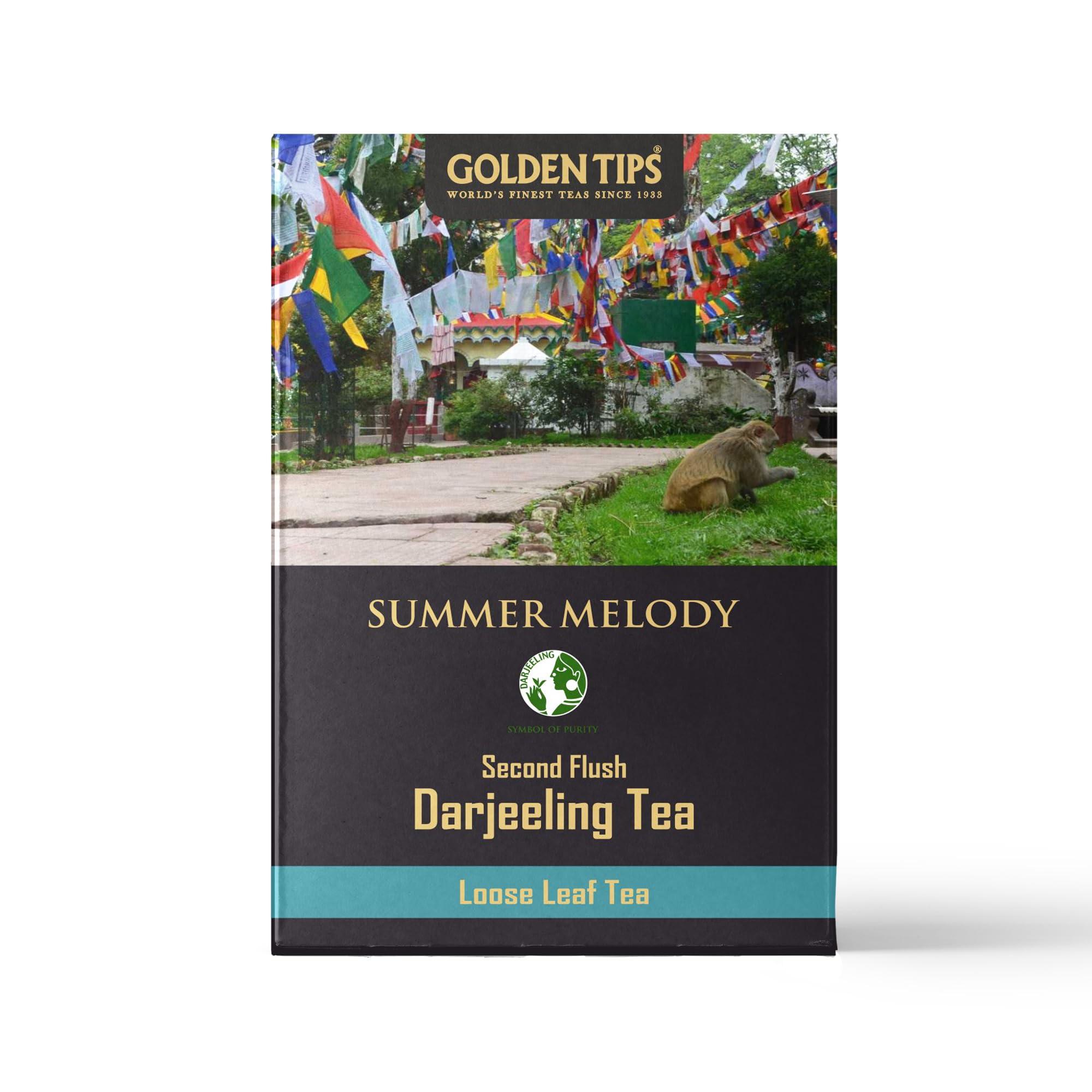Golden Tips Golden Tips Summer Melody Second Flush Darjeeling Black Tea (8.81oz - 250 gm - 125 Cups)