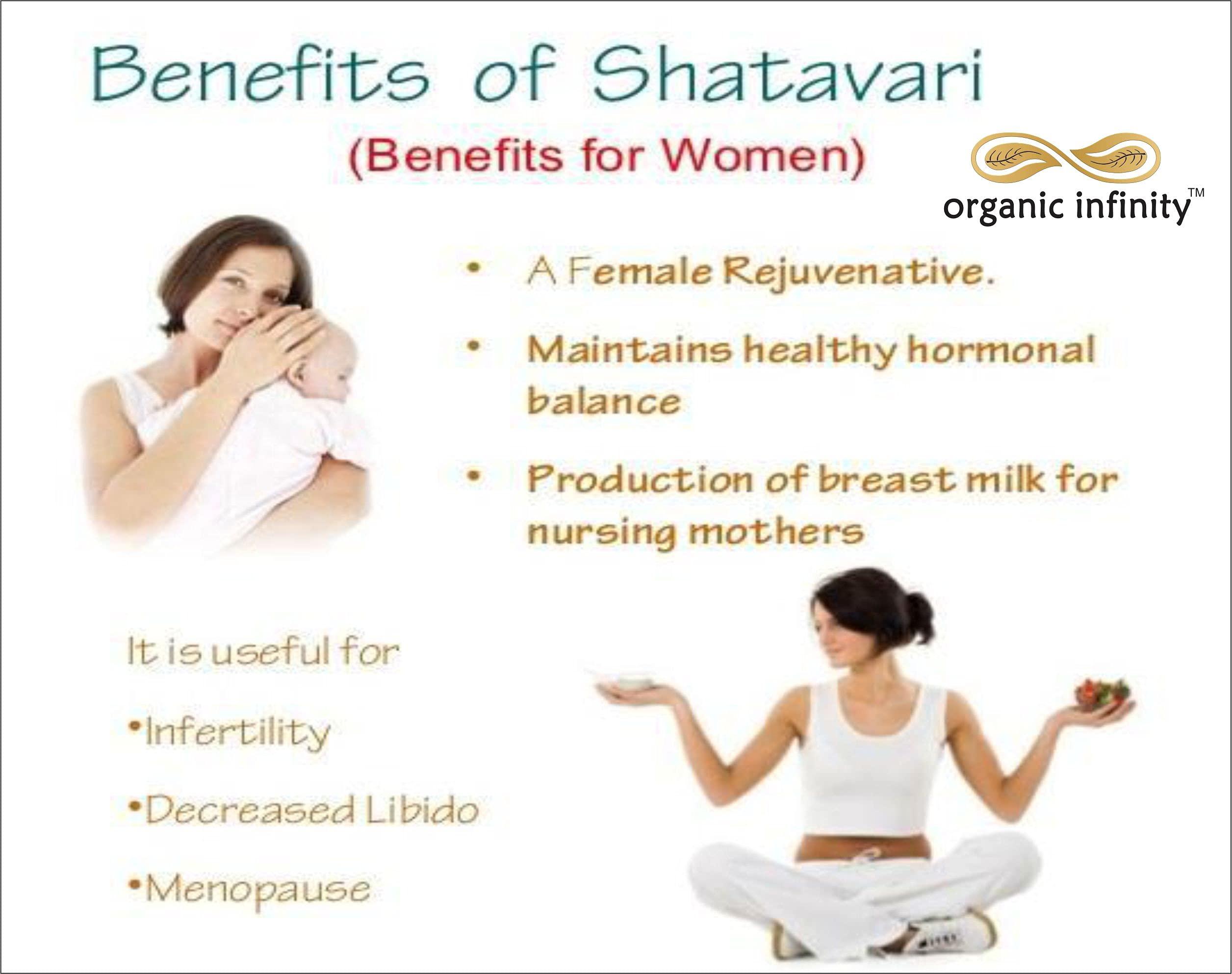 Organic Infinity Organic Infinity Shatavari Root Powder / Asparagus Powder - 100 GM by Organic Infinity