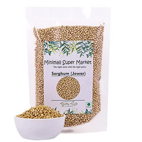 MINI MALL SUPER MARKET MiniMall Super Market Whole White Jowar Seeds/Jawar Sorghum/Jowar - 400 gms