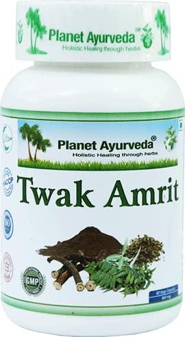 Planet Ayurveda Planet Ayurveda Twak Amrit Capsules for Skin Disorders