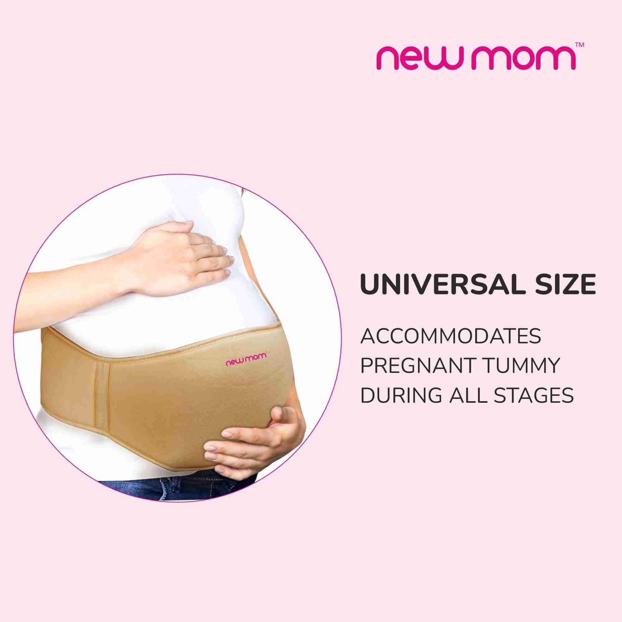 NewMom NewMom Maternity Binder | Pregnancy Support Belt | Gently Lift Weight Off Your Lower Back | Belly Band for Pregnancy