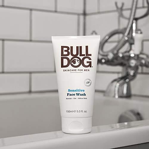 BULLDOG SKINCARE FOR MEN Bulldog Mens Skincare and Grooming Sensitve Face Wash, 5 Ounce