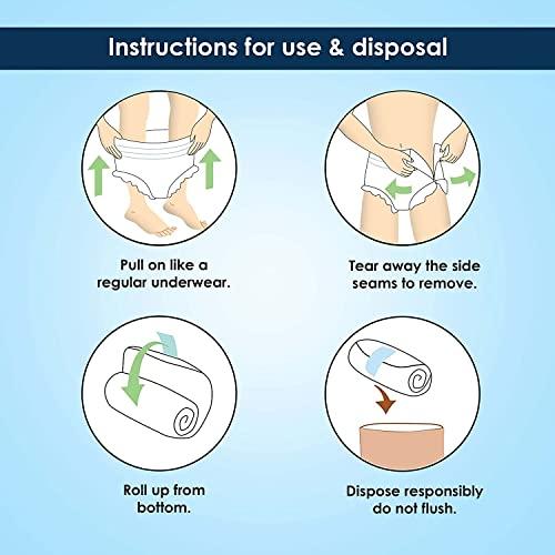 Kare In Kare In Large-XL Size Adult Pull Ups Pant Style Underwear 10Pcs / 1 Pack Diapers