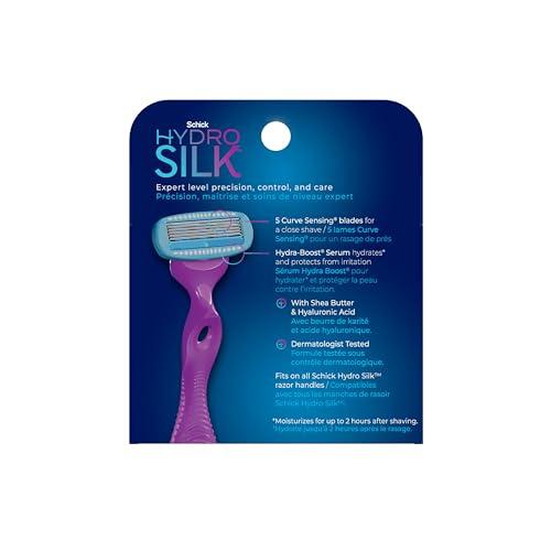 SCHICK HYDRO SILK Schick Hydro Silk for Women Refill Blades, 4 Count