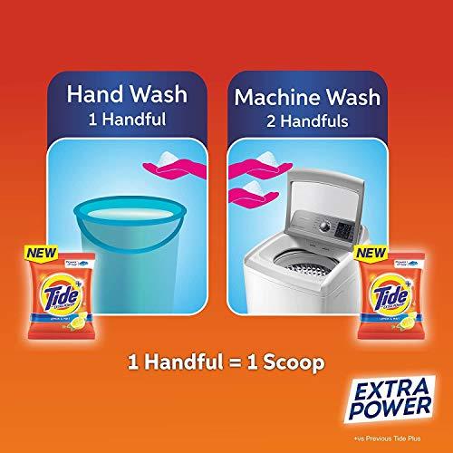 Tide Tide Plus Extra Power Detergent Washing Powder - 6 kg + 2 kg Free = 8kg (Lemon and Mint)