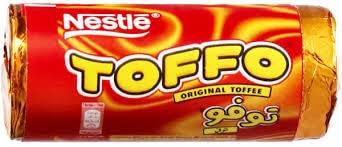 Generic Nestle Toffo Original Toffee Delicious Taste 12 Rolls Each 19.2g Pack Of 12 (Imported)