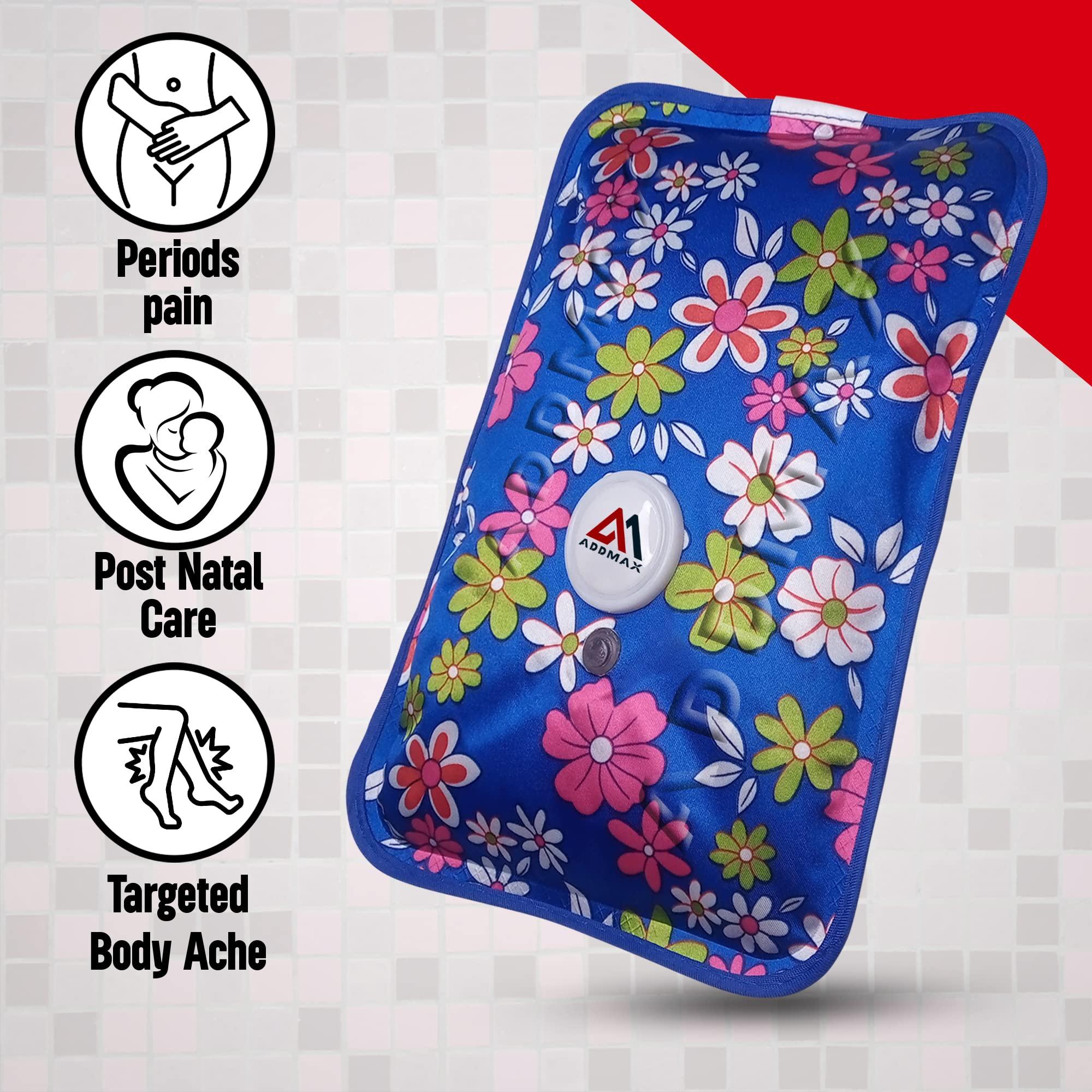 ADDMAX ADDMAX Heating Bag, Hot water bag electric hot bag for pain relief, Heat Pouch Hot Water Bottle Bag - Electric Heating Gel Pad/Heating Pad for Pain Relief (Assorted Multi Color & design)