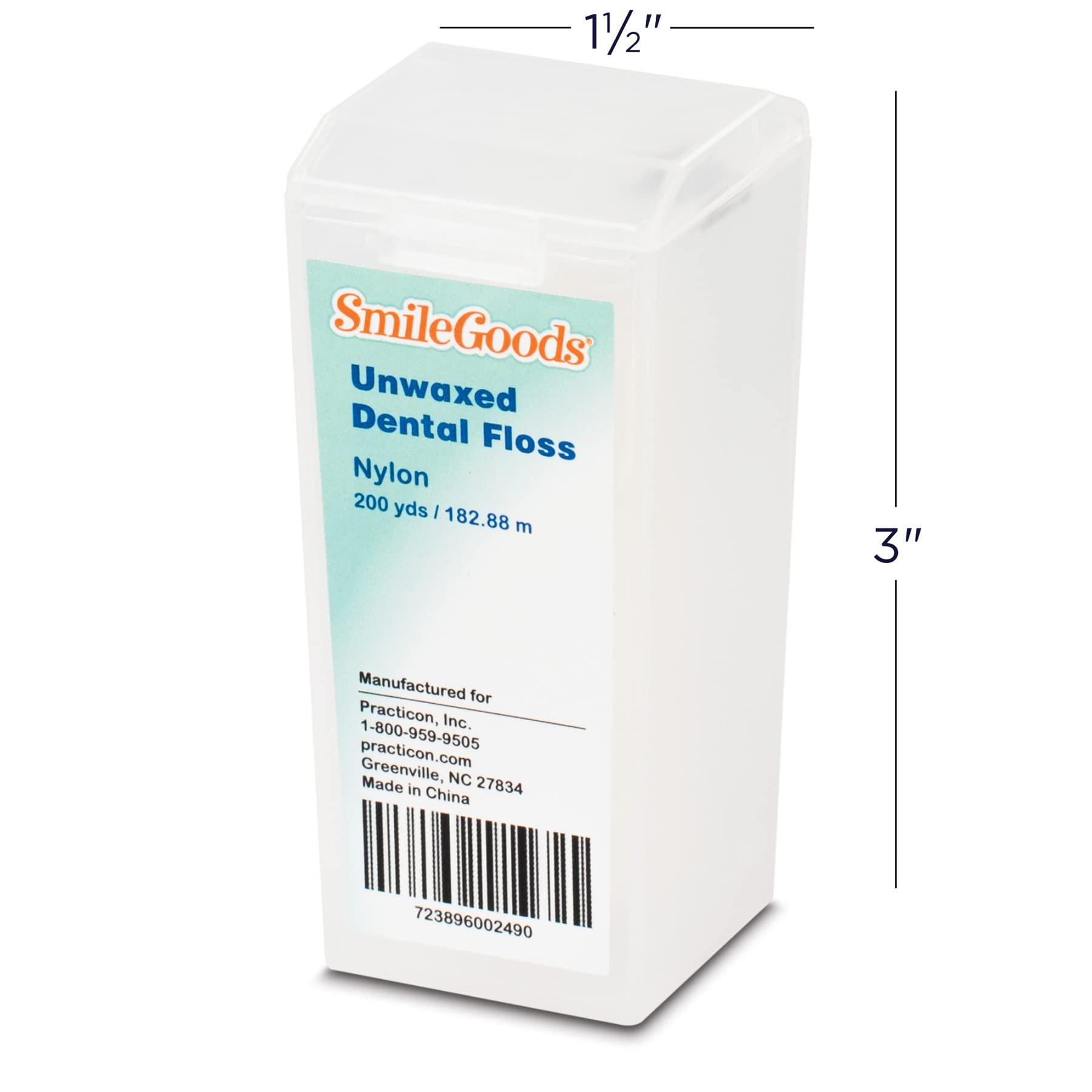 Practicon Practicon 70452102 SmileGoods Unwaxed Dental Floss