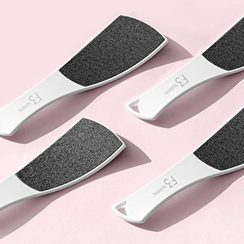 F3 systems F3 Systems S-Line Emery Foot file, Double-Sided Pedicure Tool, Effective for Cracked Heel, Ergonomic Design for Easy Grip