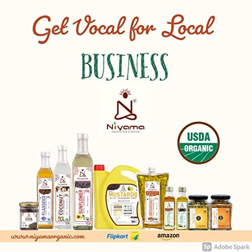 Niyama Niyama® Organic Black Mustard Wood Pressed Oil (Sarso Ka Tel), Ideal for Cooking Purpose (1.5 Ltr. Pouch) (Pack of 2)