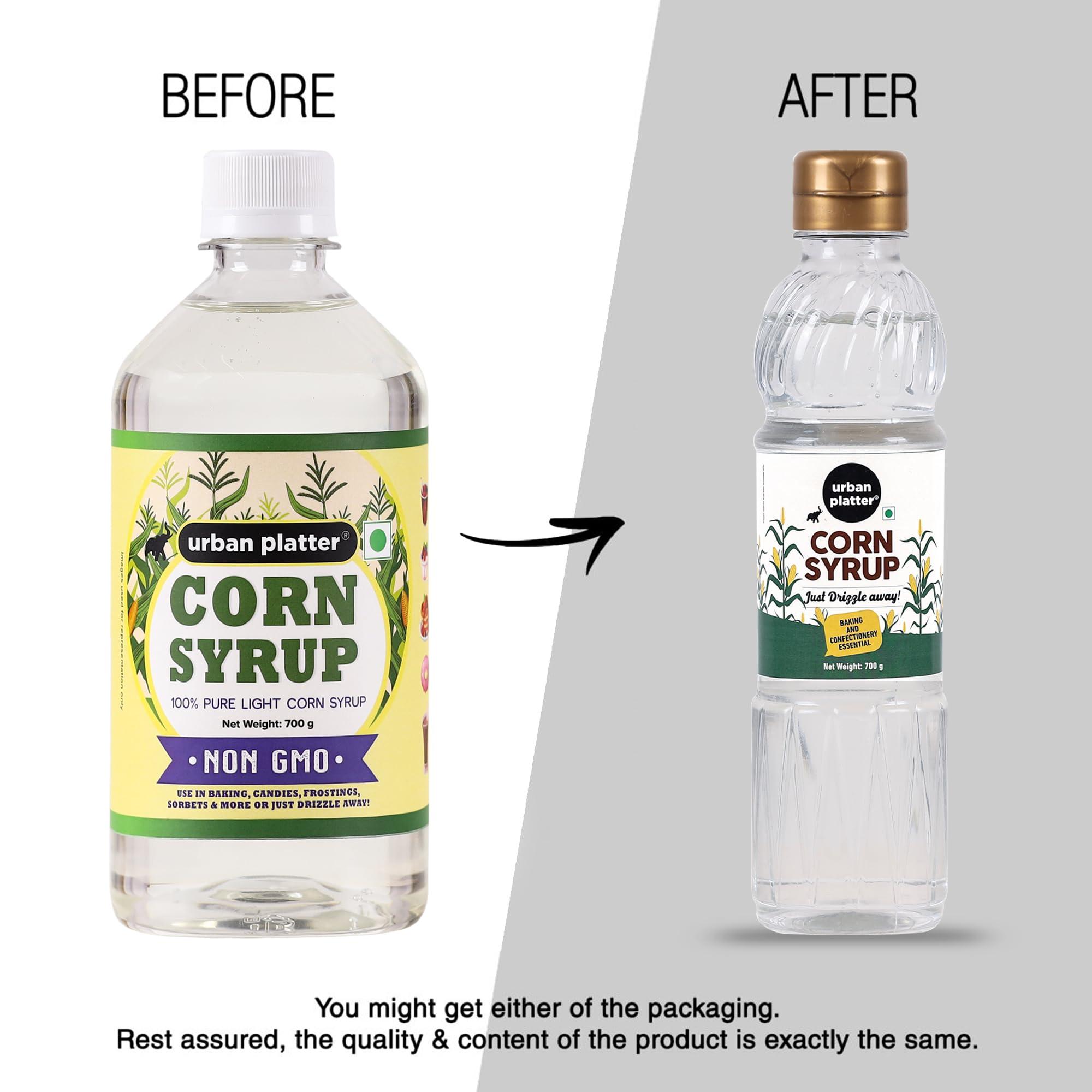 urban platter Urban Platter Corn Syrup, 700g (100% corn starch. Non-GMO,Perfect for Baking and desserts, Product of South Korea)