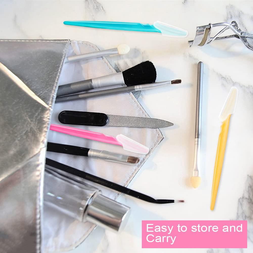 HFATMOS HFATMOS 21 Pcs Eyebrow Razor, Multipurpose Exfoliating Dermaplaning Tool for Face, Facial and Eyebrow Shaper with Precision Cover for Women Men, Easy to Use