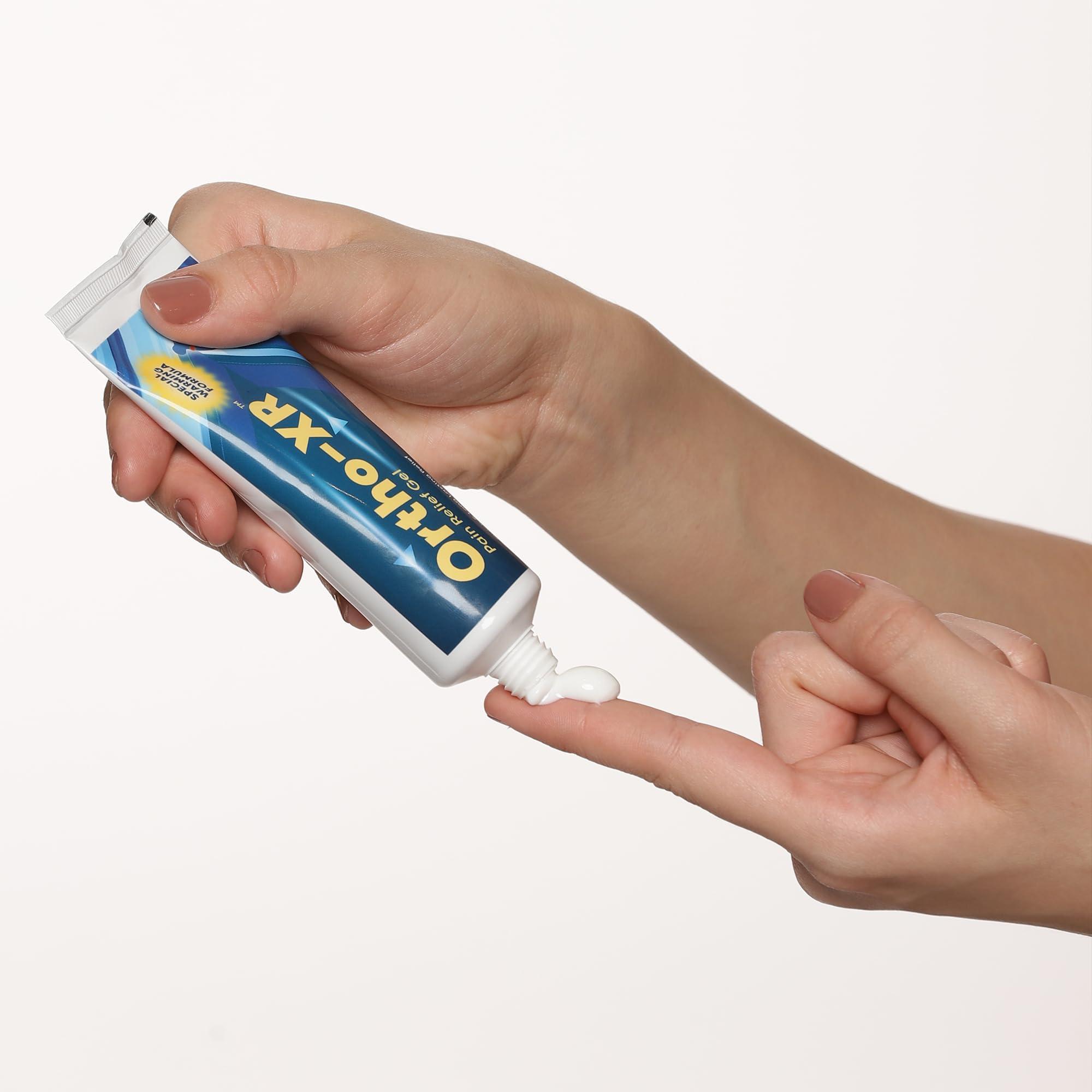 ORTHO-XR Ortho-XR Pain Relief Gel Ointment 75gms (Pack of 3) with Special Warming Formula For Quick & Long Relief, Product For Legs, Body, Back, Joint, Shoulder, Arthritis, Knee & Ankle Pain For Men & Women