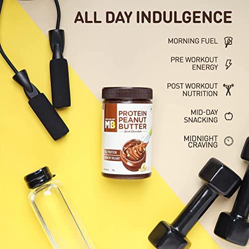 MuscleBlaze MuscleBlaze Fit High Protein Peanut Butter, Crunchy (Dark Chocolate Spread, 750g) | 27g Protein | With Pea Protein & Whey Protein Concentrate