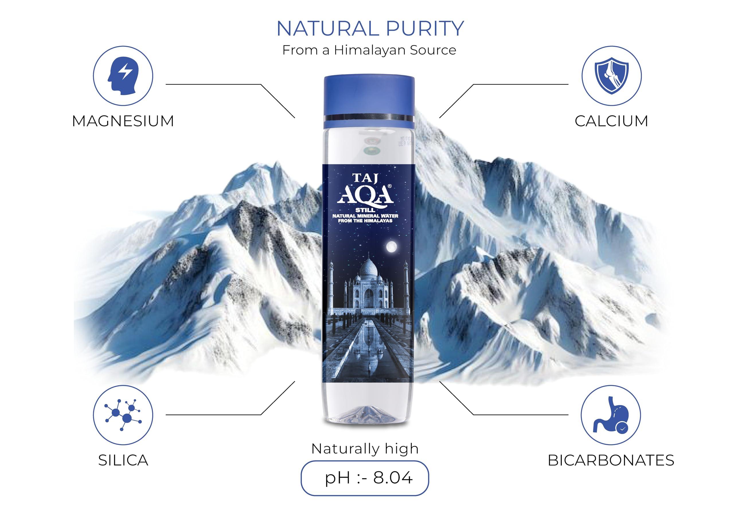 VARAHI VARAHI TAJ AQA Natural Mineral Water - 1 Litre (Pack of 12 Bottles), Natural Mineral Water Bottles