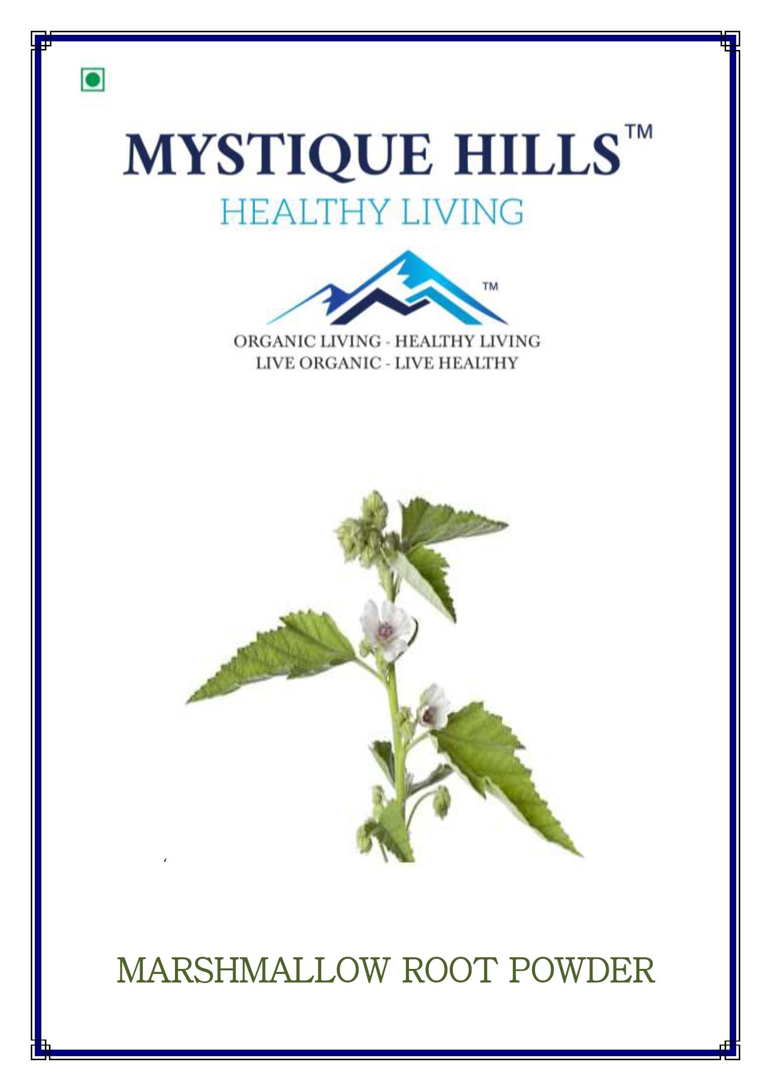 Mystique Hills Mystique Hills Organic Marshmallow Root Powder 50 g