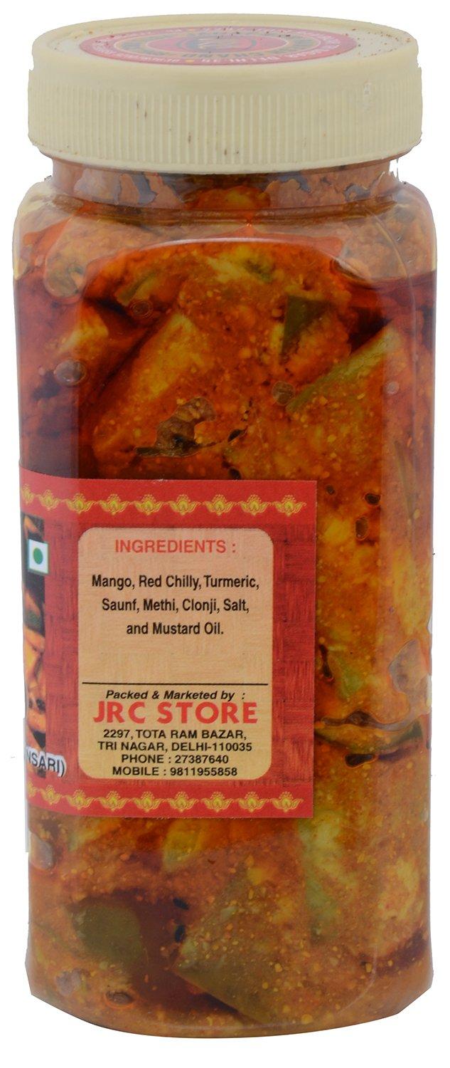 JRC JRC Homemade Mango Pickle, 400 GMS | Vegan Pickle |
