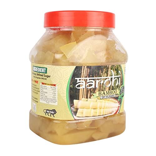 Aarohi Aarohi Organic Homemade Natural Bamboo Murabba Bans ka Murabba (900 Gram)