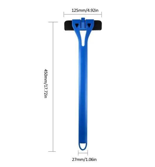 NH Fashion Hub NH Fashion Hub (1Pcs) Long Handle Back Hair Removal and Body Shaver Back Cutter, Ergonomic Back Razor with Long Handle for Men, DIY Shaving Wet or Dry, Quick and Painless Body Care for Arm, Back.