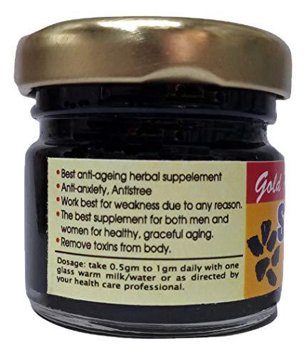 Gold Plus Gold Plus Pure Liquid shilajit Shilajeet Mineral Pitch Mineral Wax 50gm Pack