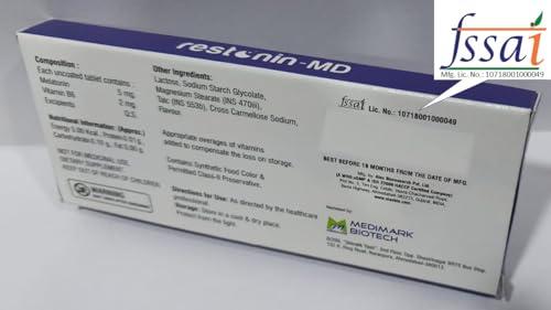 restonin restonin-MD Melatonin and Vitamin B6 Mouth Dissolving Tablets (1x10 TAB)