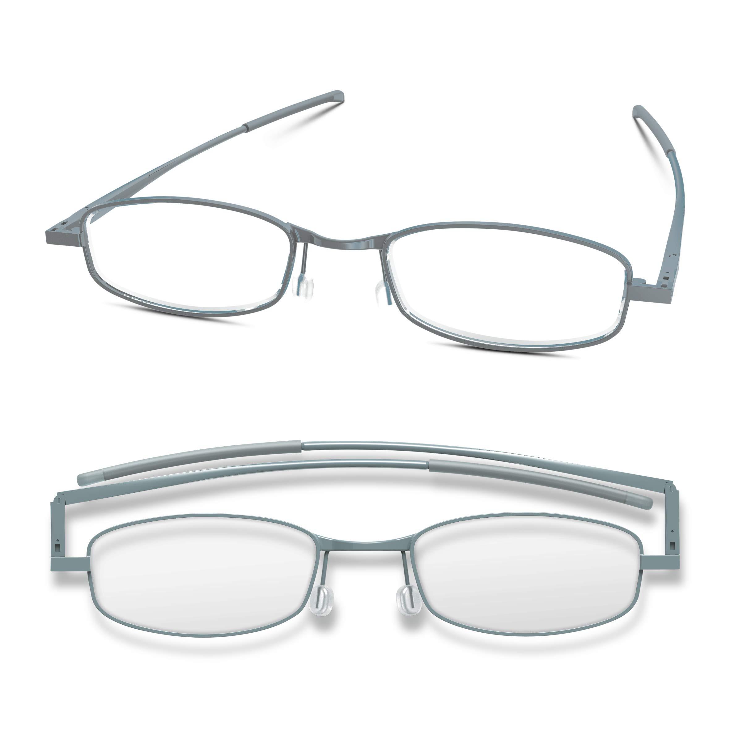 IF Compact Lenses Flat Folding-Reading Glasses Storm +1.0