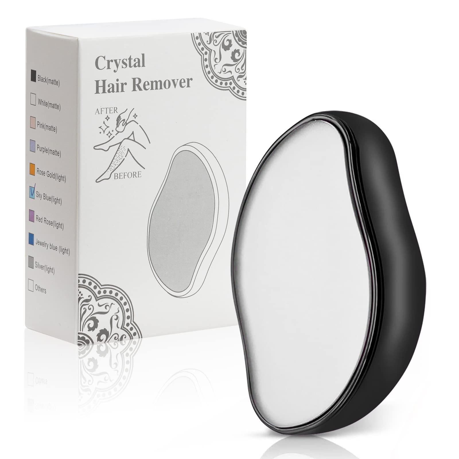 Eaaglo Eaaglo Crystal Hair Eraser For Women And Men,Magic Crystal Hair Remover Painless Exfoliation Hair Removal Tool For Arms Legs Back,Washable Crystal Epilator Without Shaving For Smooth Skin Effect Gifts