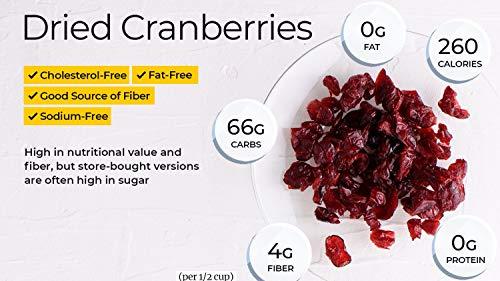 Herbanuts Herbanuts Dried Cranberries Sliced | Antioxidant Rich, Immunity Booster | 1 Kg