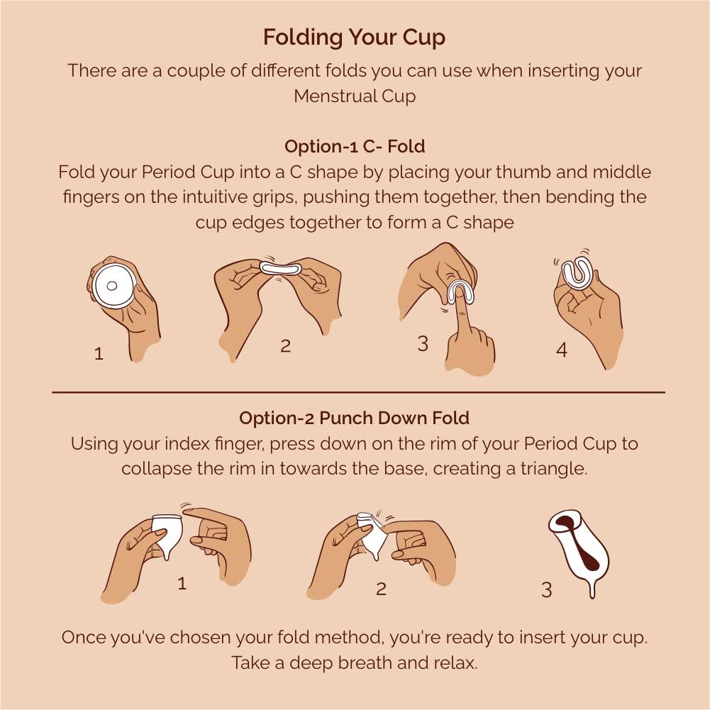 Ezcup Ezcup Reusable Menstrual Cup for Women with an easy-to-use Portable Sterilising Container,100% Medical Grade Silicone+Menstrual Cup Wash -100 ml with Aloe vera, Neem & Tea tree oil. (REGULAR+WASH)