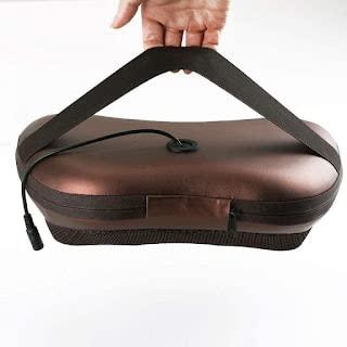 HOMETIC HOMETIC Electronic Massage Pillow Massager Cushion Car Lumbar Neck Back Shoulder Heat Pillow Deep Kneading Corded Electric Massager Relax Pain Back Pillow for Car Home Office Massager