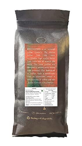 Koinonia Koinonia KCROASTERS Orchardale Coffee from Yercaud Estate, 840 gm Medium-Dark Roast Arabica Coffee Beans - Roasted & Ground for Pour Over | Packed in Biodegradable Bags