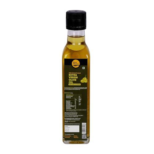 Bun Maska Bun Maska Cold Pressed Extra Virgin Olive | Premium Cooking Oil | Perfect For Frying & Baking | Cholesterol-free, Rich In Vitamin E, Boosts Metabolic Health & Immune System (300 ml)