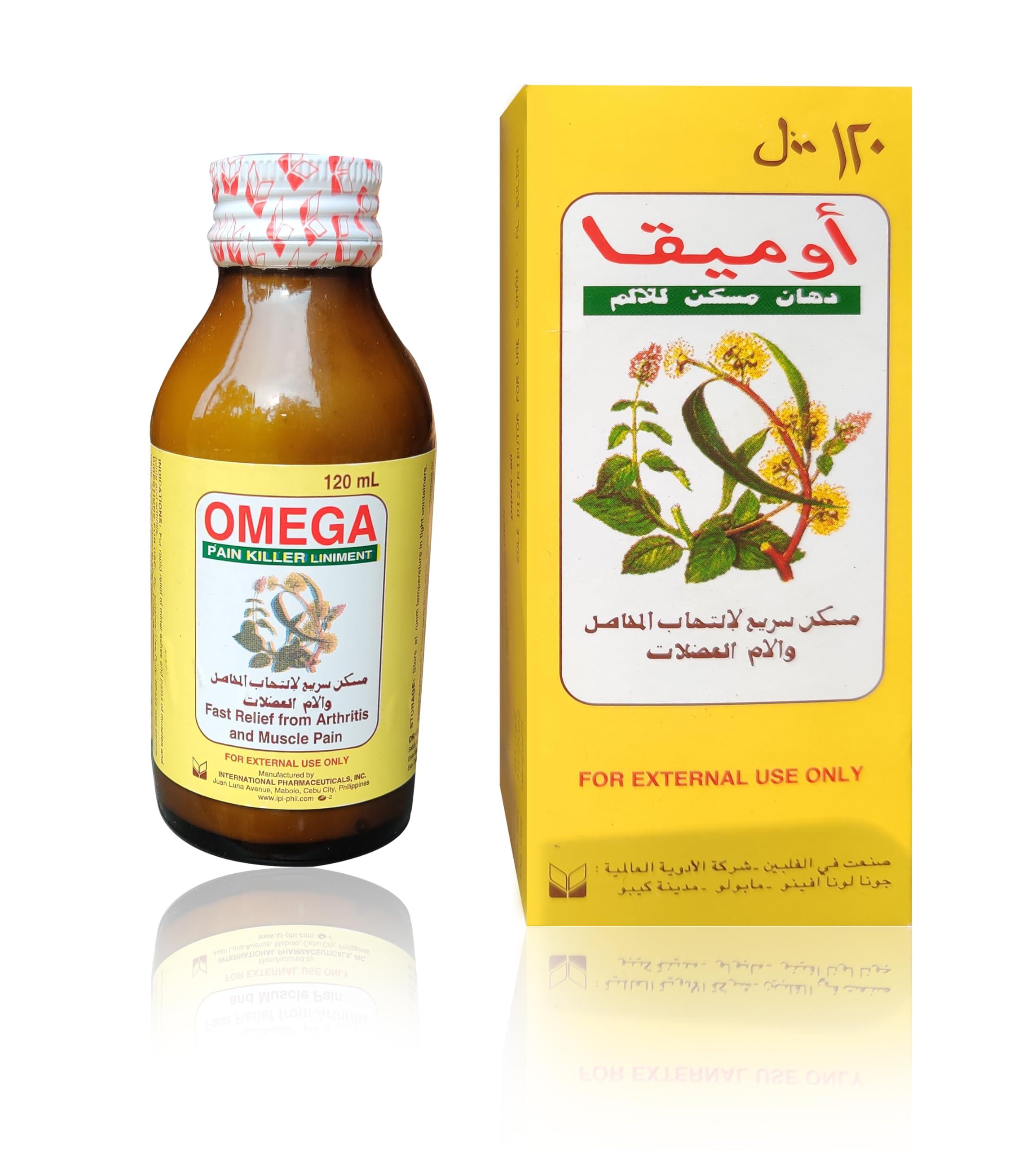 PALAKKARAN ; Commitment To Quality & Trust PALAKKARAN ; Commitment To Quality & Trust Omega Pain Killer Liniment Oil, Pain Relief Oil, Muscle Pain Relief Oil, Arthritis Massage Oil (120ml)