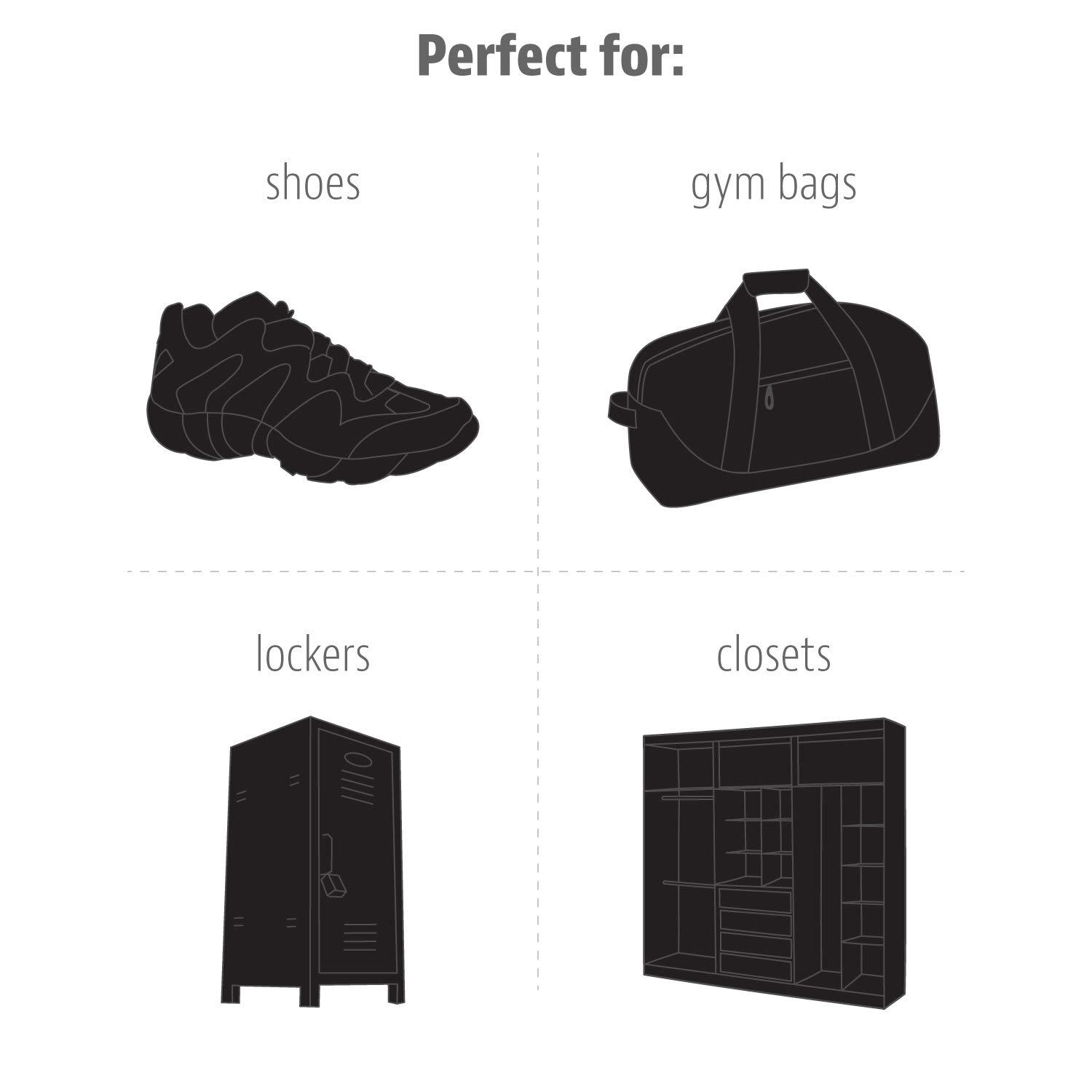 Sneaker Balls Sof Sole Sneaker Balls Shoe, Gym Bag, and Locker Deodorizer, Scratch, One Size