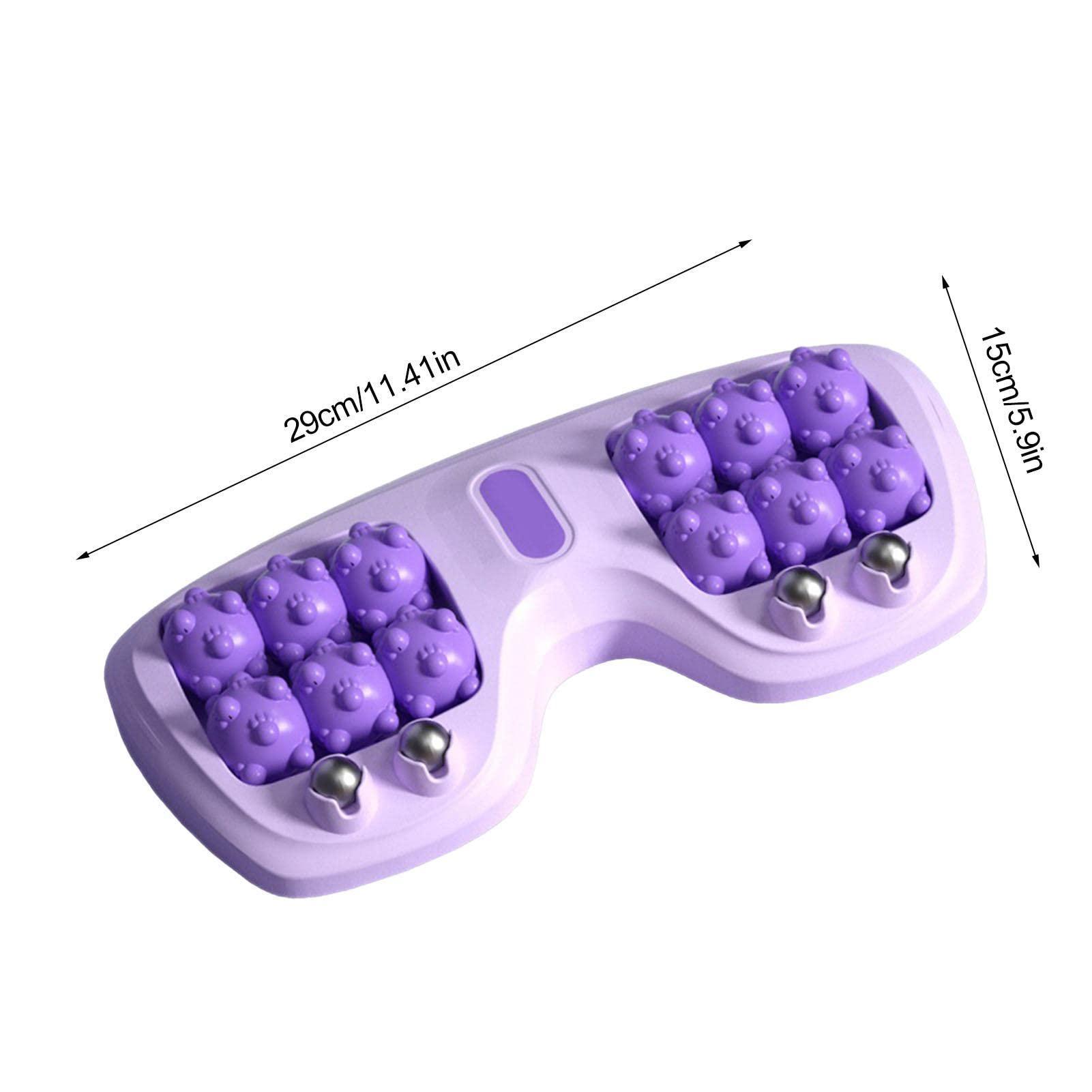 Ubervia Ubervia Foot Massager Roller | Dual Foot Massage Tool - Home Health Supplies for Feet, Leg Muscles, Deep Relaxation Gifts For Women