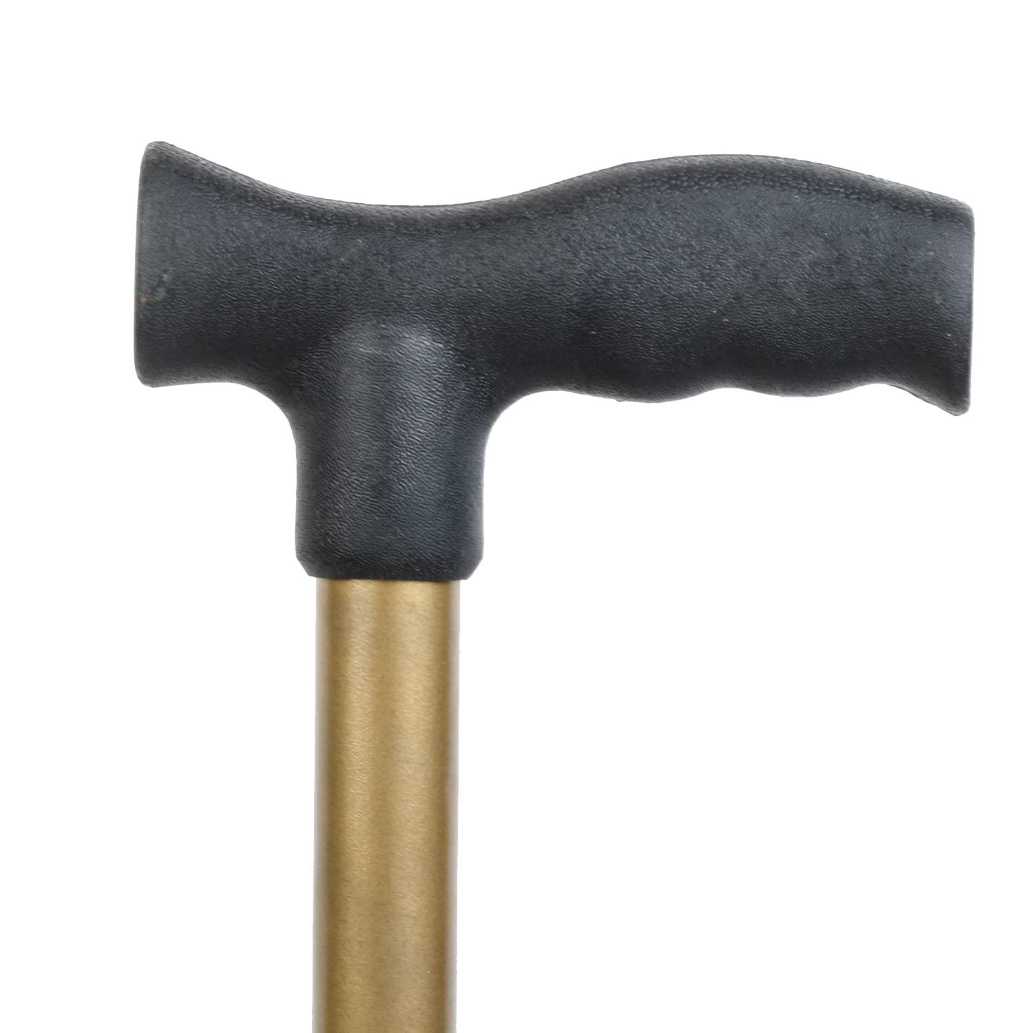 CARETURE Careture 4 leg chrome Walking Stick for old person