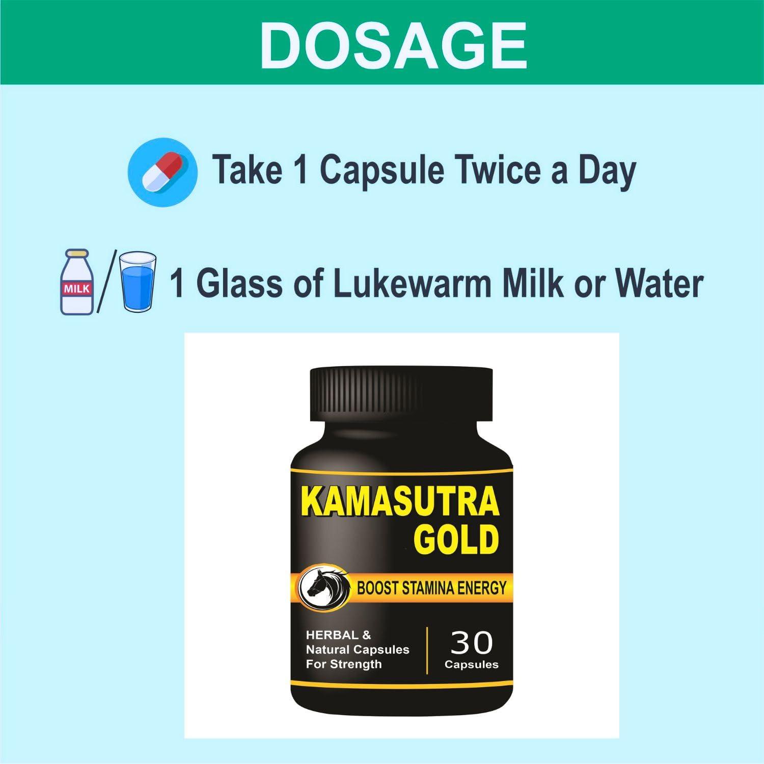 69 Products 69 Products Kama Suttra Capsule For Men Endurance, Ashwagandha, Only For Men - 30 Caps Bottle (Pack of 2)