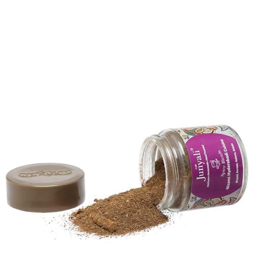 Cafe Junyali Cafe Junyali Nizami Spice Blend - (50g) Homemade Royal Household Spice Blends for Biryani, Kormas, Haleem, Kebabs - Pure Natural Organic & Hand-Pounded