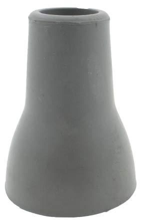 Lifeswonderful Lifeswonderful SaferStep Shock Absorbing Ferrule for Walking Stick, 2-Pieces, 19 mm Diameter, Grey