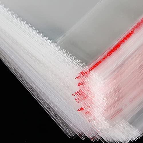 Generic CEN Self Adhesive Transparent Plastic/Polythene Pouch Bags Covers (25 Pouches - 3X4 Inches) | Reusable/Resealable Multipurpose Pouches for Jewelry, Packing, Storage (3 X 4)