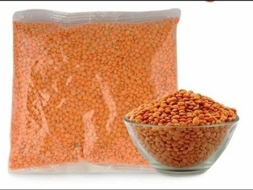 DAAL DAAL Murshidabad Deshi Pure Masoor Dal/Red Lentils - 05Kg / (01Kg Each Packet of 05 Pc)