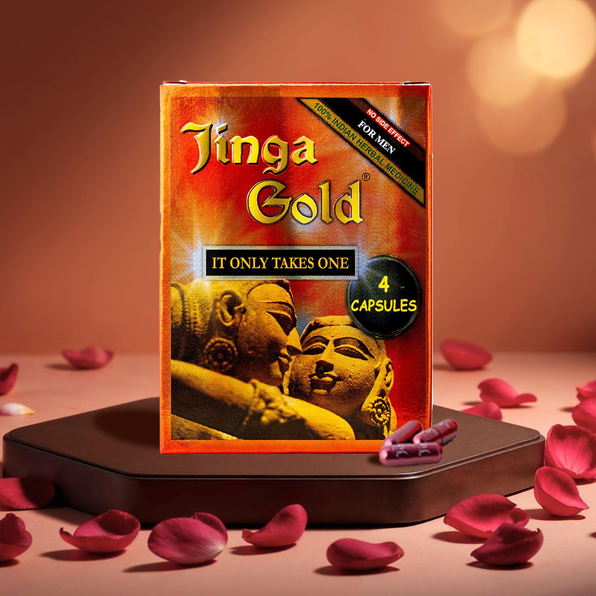 JINGA GOLD Jinga Gold 4 - (Pack of 1) 4 Jinga Gold is a wellness supplement that enhances energy, endurance, and overall wellness.