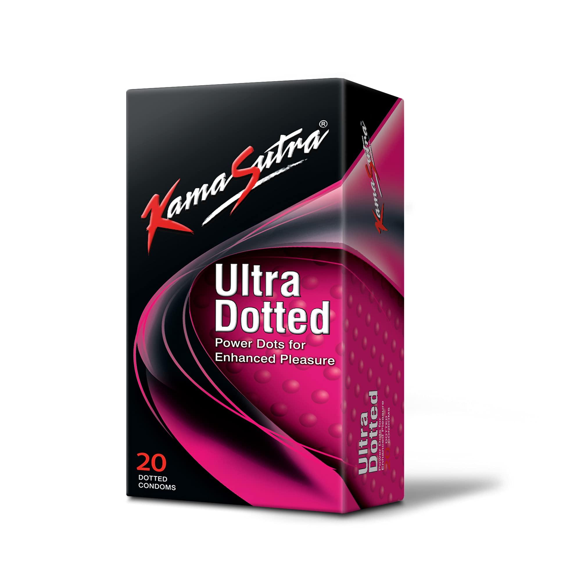 KamaSutra Kamasutra Ultra Thin+, Ultra Dotted Condoms 30 Count