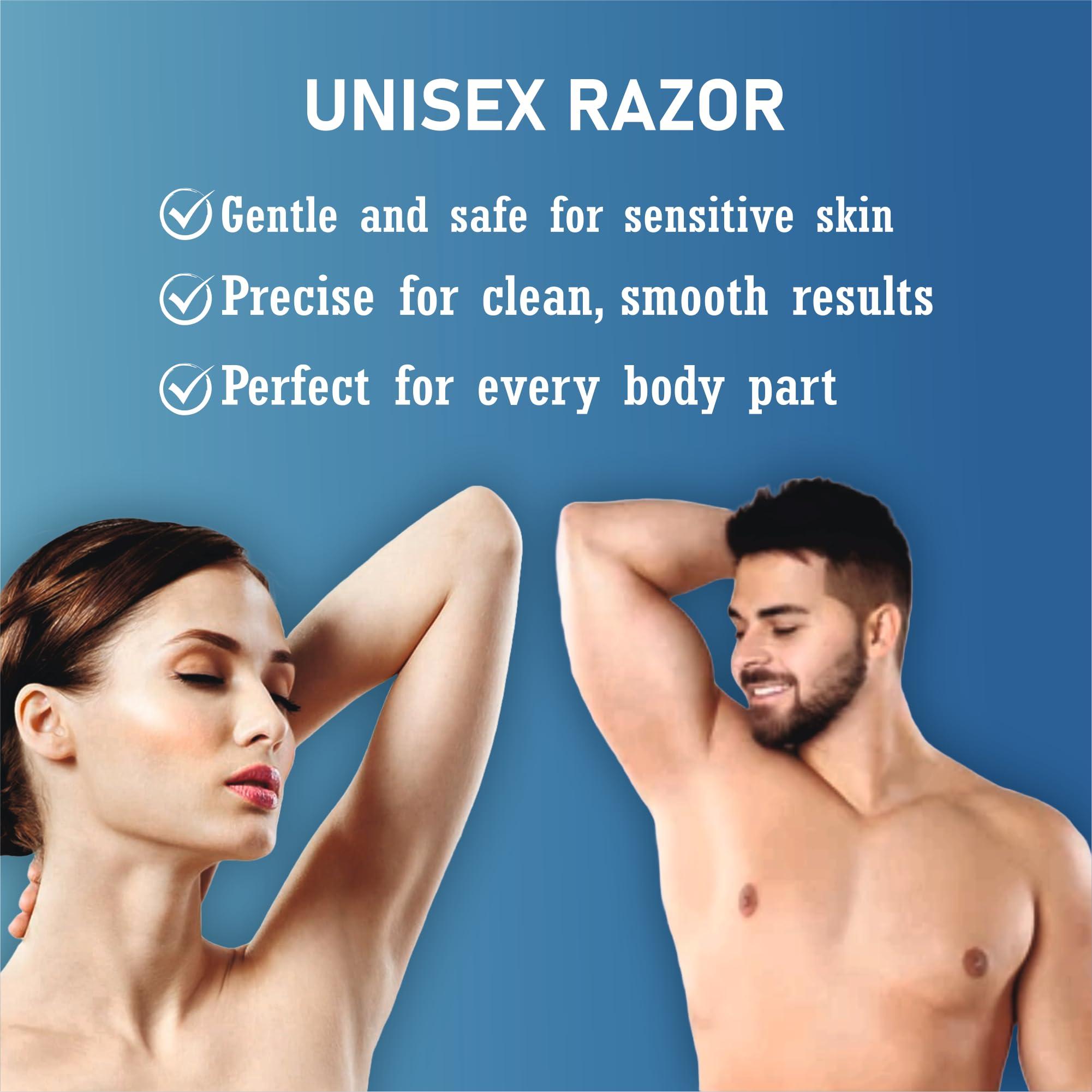 C- Cure Definition of Quality C-Cure Disposable Surgical Skin Blade | Disposable Razor for Safe Body Hair Removal | Surgical Skin and Body Razor For Men & Women | Smooth | Sharp | Safe (Pack of 6)