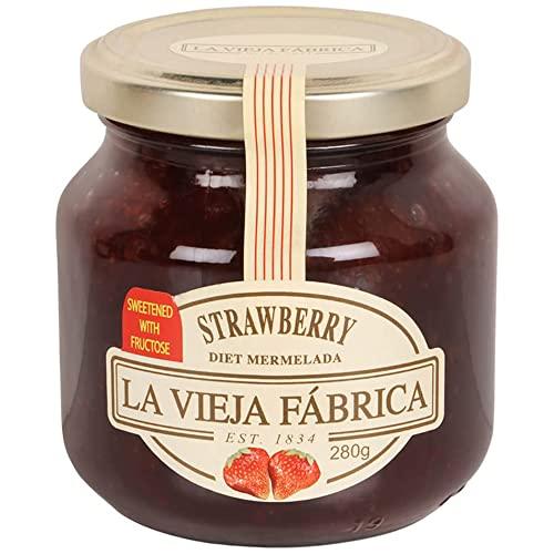 La Vieja Fabrica La Vieja Fabrica Strawberry Diet Mermelada, 280g