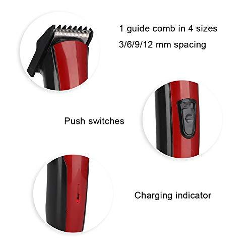 doa doa 110-240V Electric Cordless Rechargeable and Low Noise Beard Trimmer for Men
