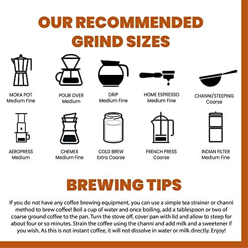 Black Baza Coffee Co. Black Baza Coffee, Specialty Arabica Sampler Pack, Freshly Roasted, Organic (Whole Beans, 4 x 100 grams)